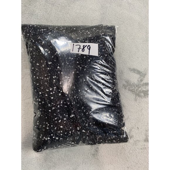 Hailey 23 Womens Medium Black Sparkle A-Line Dress Short Sleeve Zippered Back - Picture 9 of 9